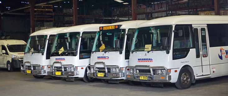 Warrigal Fuso Rosas 144 141 142 & 134